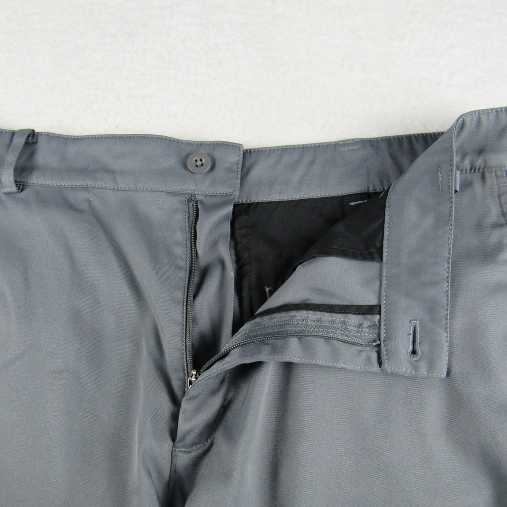 Nike Golf Shorts Mens 34 Gray Dri-FIT Flat Front Performance Athletic - Picture 8 of 10